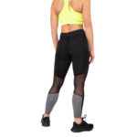 Collant de running femme respirant à empiècements Higher State Noir Gris (2)