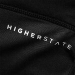 Collant de running femme respirant à empiècements Higher State Noir Gris (4)