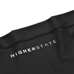 Collant de running femme 1-4 zip léger et respirant Higher State Noir (4)