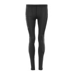 Collant de running femme 1-4 zip léger et respirant Higher State Noir Gris (2)