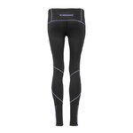 Collant de running femme 1-4 zip léger et respirant Higher State Noir Violet (3)