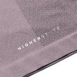 Tee-shirt à manches longues de sport 1-4 zip respirant et proche du corps femme Higher State Violet lila (4)