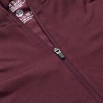 Tee-shirt à manches longues de sport 1-4 zip respirant et proche du corps femme Higher State Violet mûre (5)