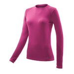 Tee-shirt de sport à manches longues léger et respirant femme Higher State Rose (1)