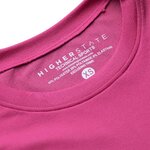 Tee-shirt de sport à manches longues léger et respirant femme Higher State Rose (4)