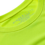 Tee-shirt de sport à manches longues léger et respirant femme Higher State Jaune fluo (3)