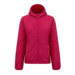 Doudoune à capuche de sport isolante zippée femme Higher State Rose Corail (2)