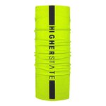 Tour de cou multifonctions réfléchissant unisexe Higher State Noir Jaune fluo 3
