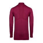 Tee-shirt de sport à manches longues 1-4 zip respirant homme Higher State Violet vin (2)
