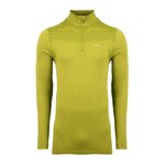 Tee-shirt de sport à manches longues 1-4 zip respirant homme Higher State Vert (3)