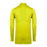 Tee-shirt de sport à manches longues 1-4 zip respirant homme Higher State Jaune fluo (4)