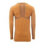 Tee-shirt de sport à manches longues léger et respirant homme Higher State Orange moutarde (4)