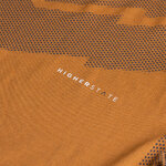 Tee-shirt de sport à manches longues léger et respirant homme Higher State Orange moutarde (5)