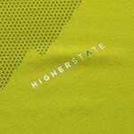 Tee-shirt de sport à manches longues léger et respirant homme Higher State Lime (6)