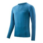 Tee-shirt de sport à manches longues léger et respirant homme Higher State Bleu vif (1)