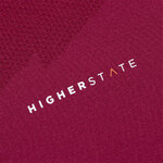 Tee-shirt de sport à manches longues léger et respirant homme Higher State Violet vin (4)