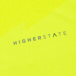 Tee-shirt de sport à manches longues léger et respirant homme Higher State Jaune fluo (4)