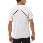 Tee-shirt running trail élite homme Salomon S-LAB SPEED TEE M  Blanc Gris Rouge