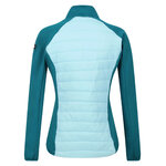 Doudoune intermédiaire de sport respirante femme Regatta Wmn Clumber Hybrid IV Vert mer Vert pâle Blanc 8