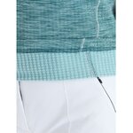 Haut de sport polaire 1-4 zip technique et respirant femme Regatta Womens Hepley Vert mer Vert pâle Blanc 6