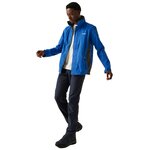 Veste imperméable de sport homme Regatta Matt Bleu oxford Fer Blanc 3