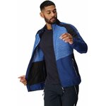 Haut de sport polaire zippé technique et respirant homme Regatta Yare VII Bleu royal Bleu clair Marine Blanc 7