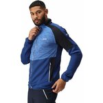 Haut de sport polaire zippé technique et respirant homme Regatta Yare VII Bleu royal Bleu clair Marine Blanc 5