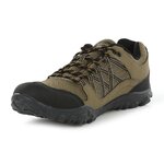 Chaussures marche homme Regatta EDGEPOINT III WP Sable doré Noir Orange flamme 3