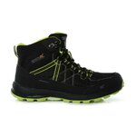Chaussures marche homme Regatta SAMARIS LITE Noir Citron vert 2