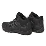 Chaussures marche homme Regatta EDGEPOINT MID WP Noir Gris granit 3