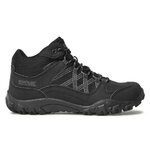 Chaussures marche homme Regatta EDGEPOINT MID WP Noir Gris granit