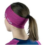Bandeau technique et respirant femme OXSITIS Origin Violet Rose Blanc 3
