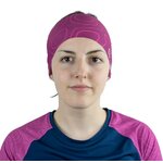 Bandeau technique et respirant femme OXSITIS Origin Violet Rose Blanc 5