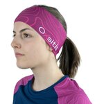 Bandeau technique et respirant femme OXSITIS Origin Violet Rose Blanc 2