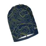 Bonnet tour de cou respirant unisexe OXSITIS Origin Bleu marine Vert lime 1