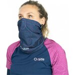 Bonnet tour de cou respirant unisexe OXSITIS Origin Bleu marine Violet Rose 3