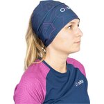 Bonnet tour de cou respirant unisexe OXSITIS Origin Bleu marine Violet Rose 2