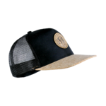 Casquette de sport aérée liège unisexe OXSITIS Trucker Sancy Noir liège 1