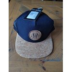 Casquette de sport aérée liège unisexe OXSITIS Trucker Sancy Noir liège 6