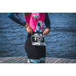 Ceinture porte-dossard avec aimants running triathlon unisexe OXSITIS Noir 5