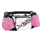 Ceinture hydratation avec deux gourdes 200ml fournies femme OXSITIS Flaskbelt Rose Blanc Noir 1