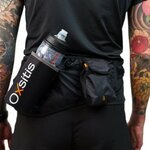 Ceinture hydratation avec un bidon 600ml fourni unisexe OXSITIS Hydrabelt Bleu marine Noir 5