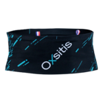 Ceinture de running unisexe OXSITIS Slimbelt Discovery Noir Vert 1