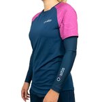 Manchettes techniques et respirantes unisexe OXSITIS Origin Bleu marine Rose Vert lime 5
