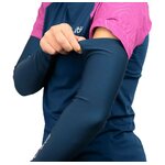 Manchettes techniques et respirantes unisexe OXSITIS Origin Bleu marine Rose Vert lime 3