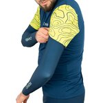Manchettes techniques et respirantes unisexe OXSITIS Origin Bleu marine Rose Vert lime 7