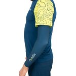 Manchettes techniques et respirantes unisexe OXSITIS Origin Bleu marine Rose Vert lime 9