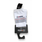 Manchettes techniques et respirantes unisexe OXSITIS BBR Blanc Bleu maine Rouge 5