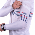 Manchettes techniques et respirantes unisexe OXSITIS BBR Blanc Bleu maine Rouge 4