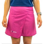 Jupe de running 2 en 1 avec cuissard femme OXSITIS Origin Rose Blanc Bleu marine 2